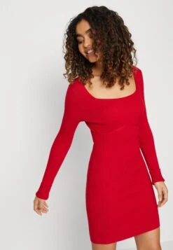 Hollister Co. Underbust Seam Sweater Dress - Shift Dress - Red -Modern Classic Shoes Store eee3dfb7317e49d4abfd6af0c4acc7c3