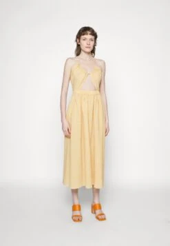 Stylein Janika - Cocktail Dress / Party Dress - Yellow/White -Modern Classic Shoes Store f0c9e6dcb1b146a8a48fa0021e719d70
