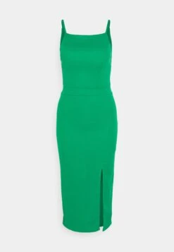 Janie Square Neck - Jersey Dress - Leaf Green -Modern Classic Shoes Store f109a09622a2428b9f8d2a637289e79d