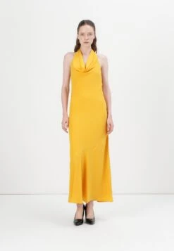 Abercrombie & Fitch PLUNGE COWL - Occasion Wear - Yellow