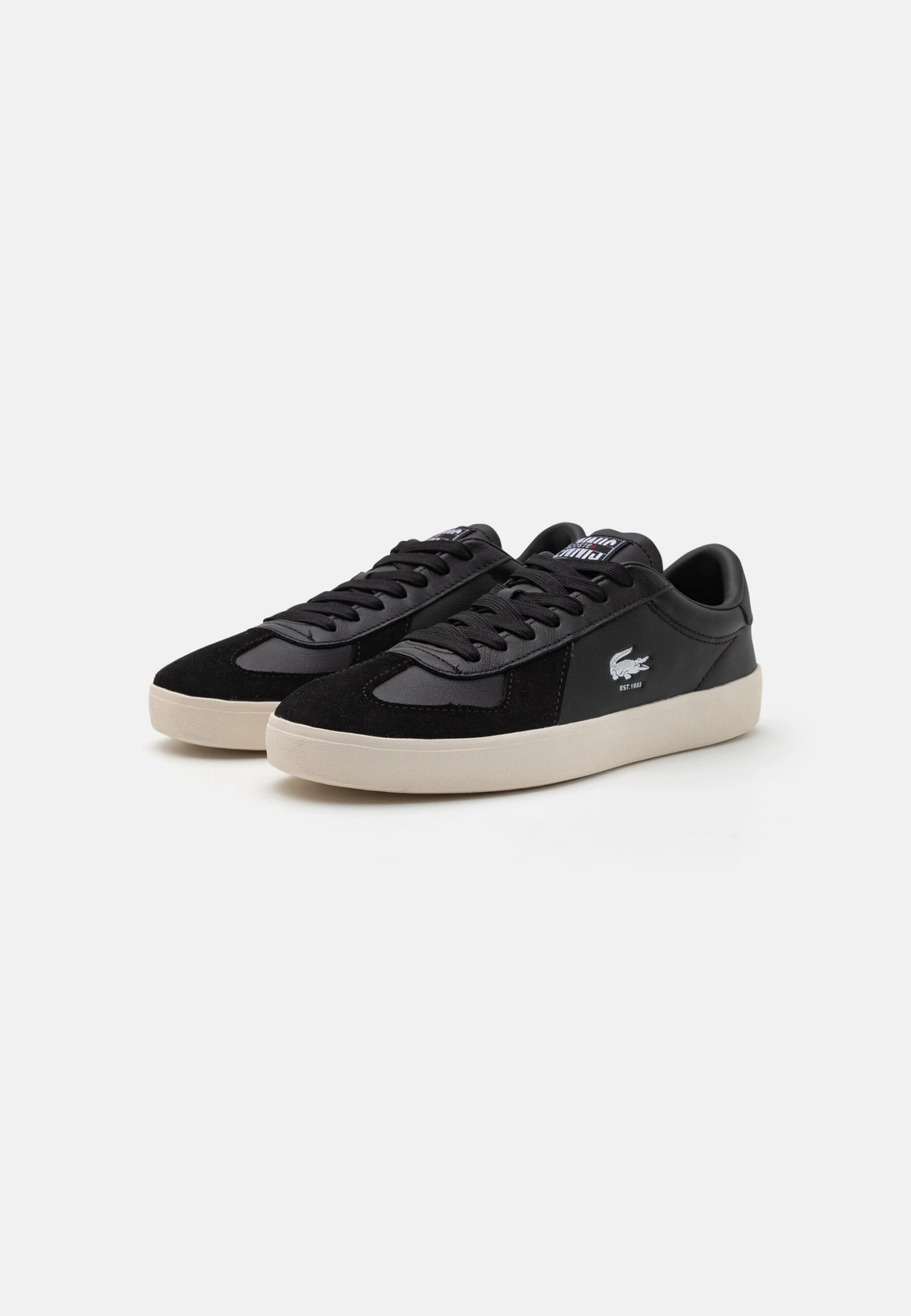 Lacoste BASESHOT PRO 125 - Trainers - Black/off-white 2 Lacoste BASESHOT PRO 125 - Trainers - Black/off-white - Image 2