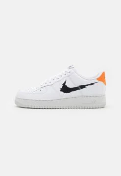 Nike Sportswear Air Force 1 07- Trainers - White/Black/Summit White/Magma Orange