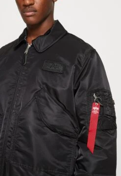 Alpha Industries Patch - Bomber Jacket - Black -Modern Classic Shoes Store f178f6b9a888426ba59d7d945535ed40