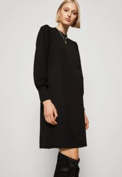 Object Objcaroline Dress- Jersey Dress - Black -Modern Classic Shoes Store f17cd4b03b1c4a4b82de907683ee8842