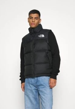 The North Face Retro Nuptse Vest Unisex - Waistcoat - Black