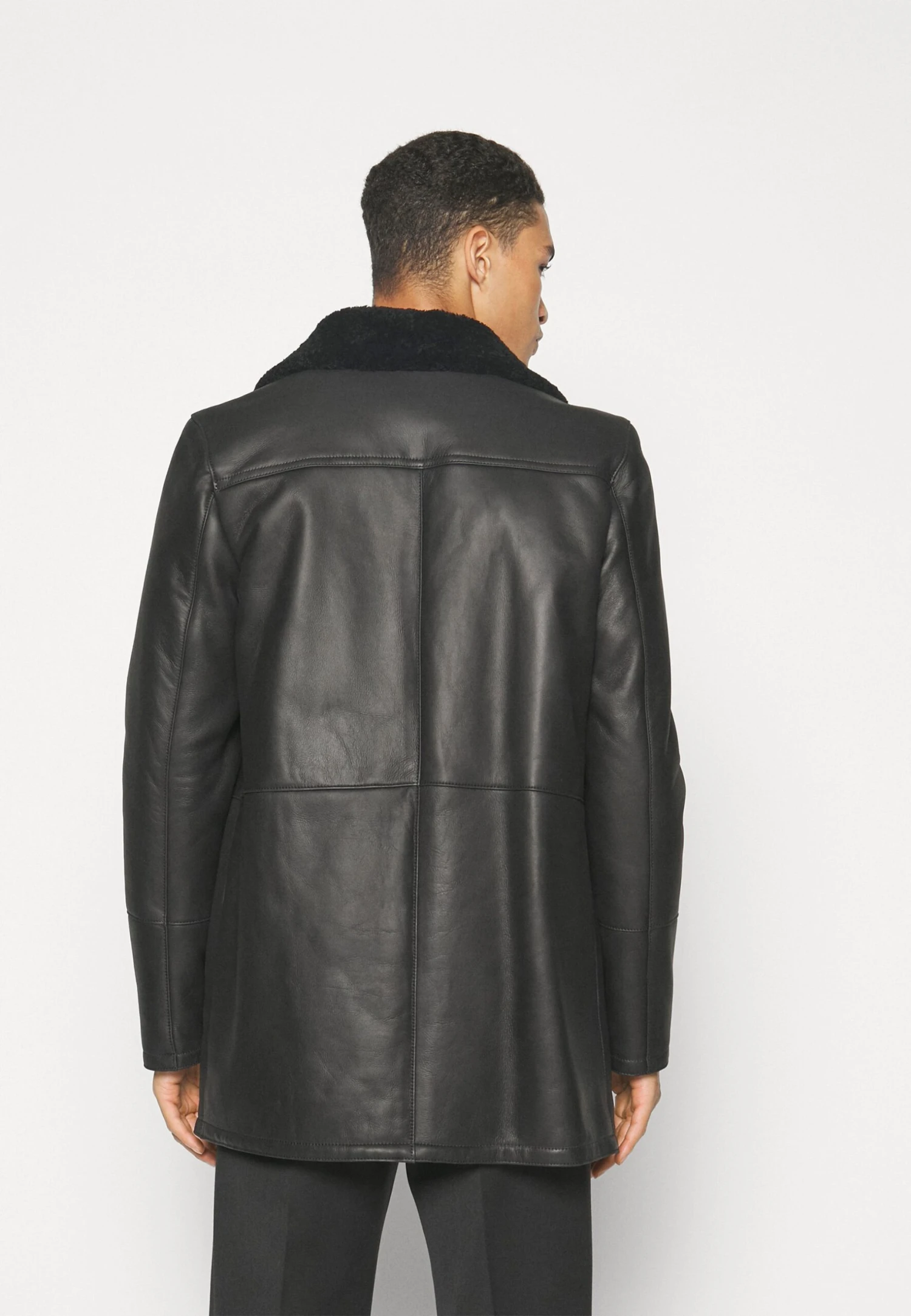 Burgalese - Leather Jacket - Black 4 Burgalese - Leather Jacket - Black - Image 4