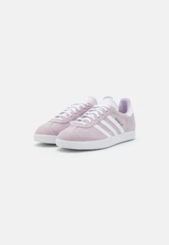 Adidas Originals Gazelle- Trainers - Silver Dawn/Footwear White/Core Black -Modern Classic Shoes Store f33dff0a7b1641a988566c468a8ad97b