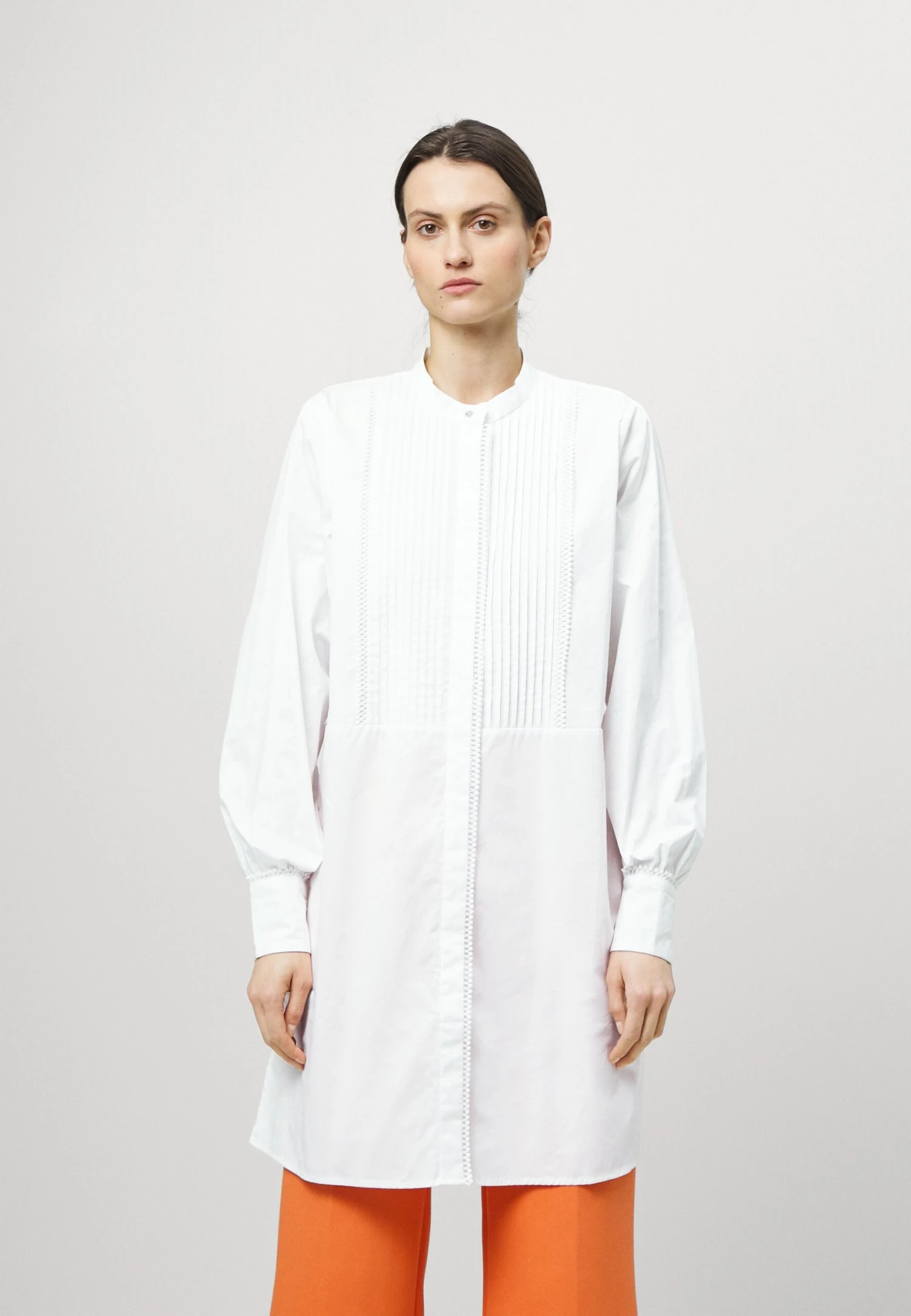Bruuns Bazaar Olearia Laurel Shirt - Day Dress - White 1 Bruuns Bazaar Olearia Laurel Shirt - Day Dress - White