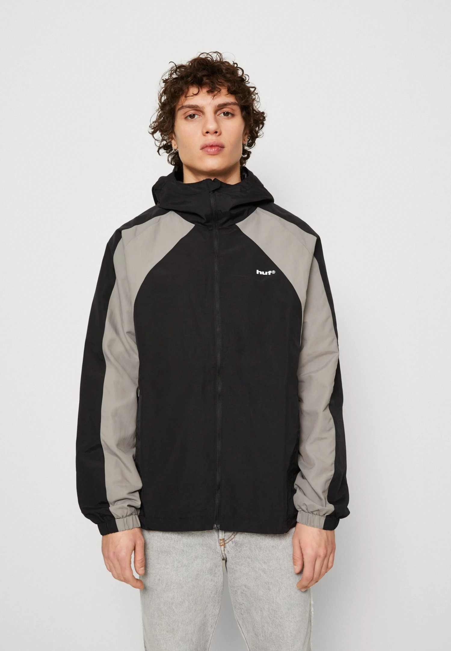 HUF Set Shell Jacket Unisex - Waterproof Jacket - Black 1 HUF Set Shell Jacket Unisex - Waterproof Jacket - Black
