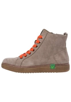 Jana High-Top Trainers - Stone/Orange