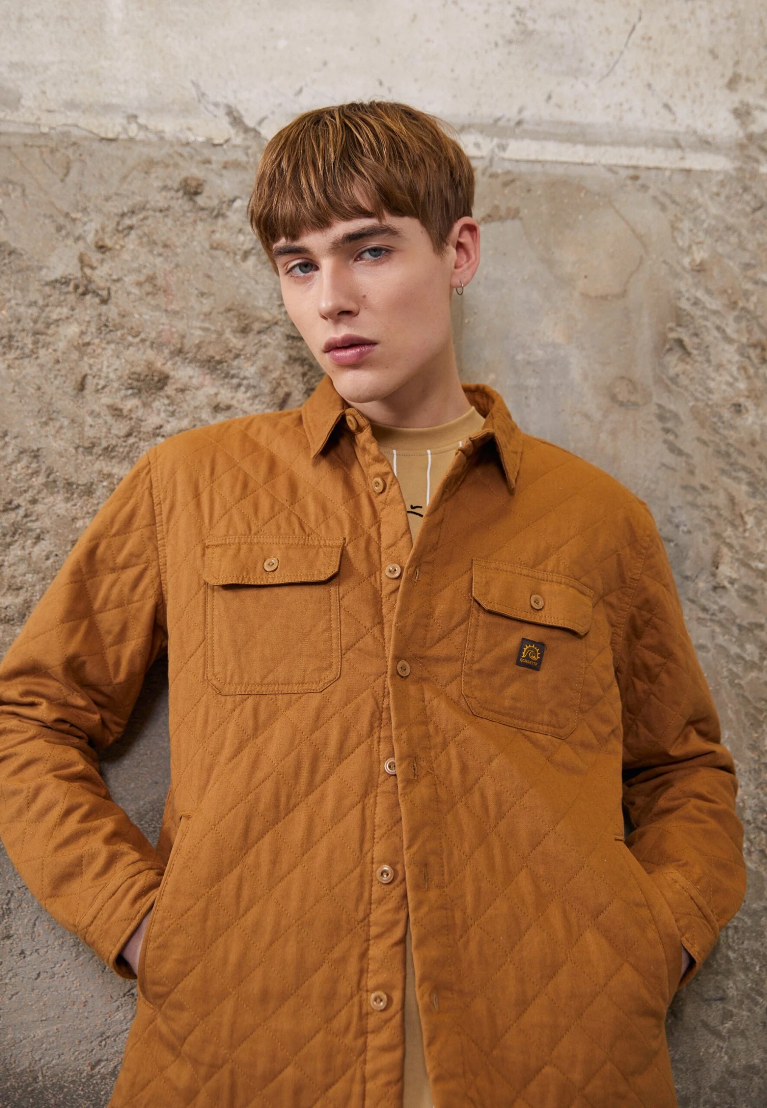 Quiksilver Ambient Jacket - Light Jacket - Tobacco Brown 1 Quiksilver Ambient Jacket - Light Jacket - Tobacco Brown