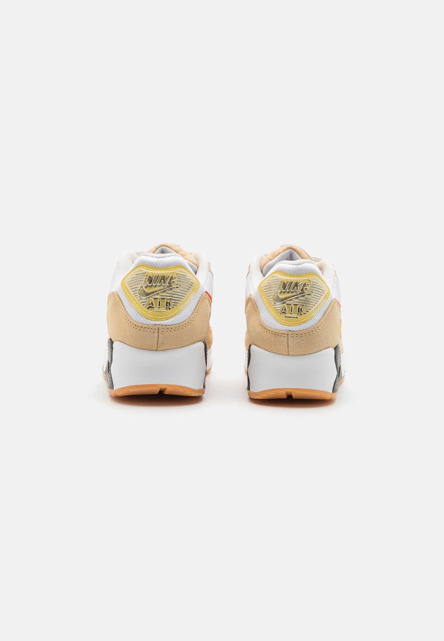 Nike Sportswear Air Max 90 - Trainers - Summit White/Safety Orange/Sesame 4 Nike Sportswear Air Max 90 - Trainers - Summit White/Safety Orange/Sesame - Image 4