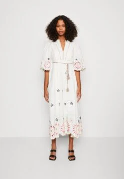 Scotch & Soda Broderie Dress - Day Dress - Vanilla White