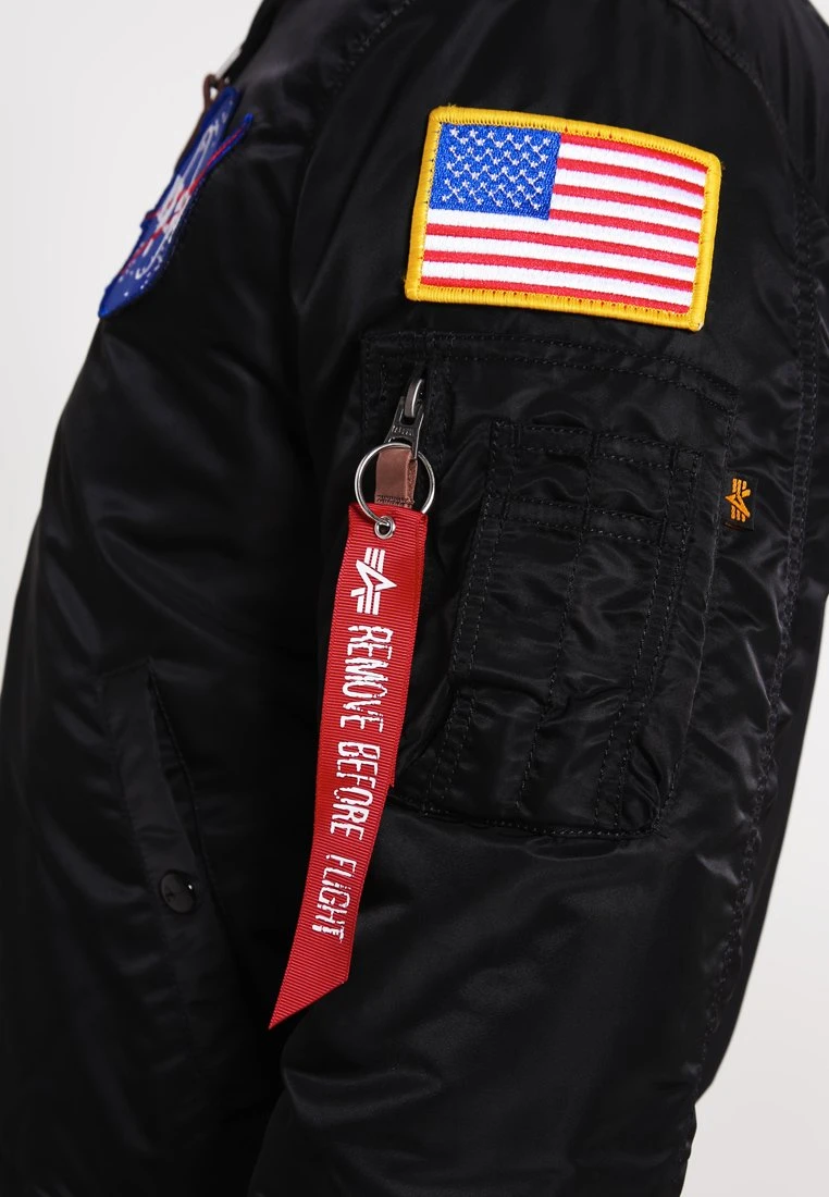 Alpha Industries Nasa - Bomber Jacket - Black 6 Alpha Industries Nasa - Bomber Jacket - Black - Image 6