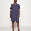 ONLY CARMAKOMA Carnova Bech Life Tunic Dress - Day Dress - Vintage Indigo