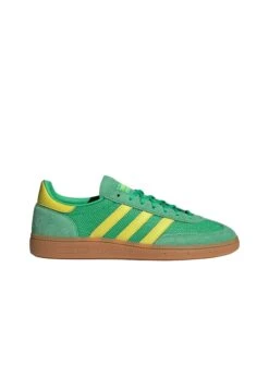 Adidas Originals HANDBALL SPEZIAL - Trainers - Energy Green Pure Sulfur Gum -Modern Classic Shoes Store f8a7fe384a4d4ac09439558194438498