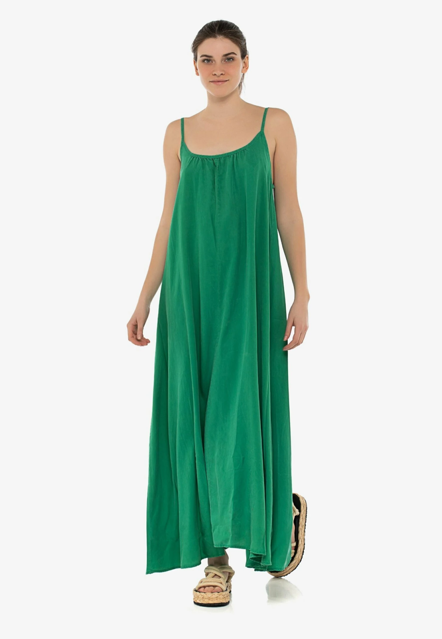True Religion Spaghettti Strap Long - Maxi Dress - Mint 1 True Religion Spaghettti Strap Long - Maxi Dress - Mint