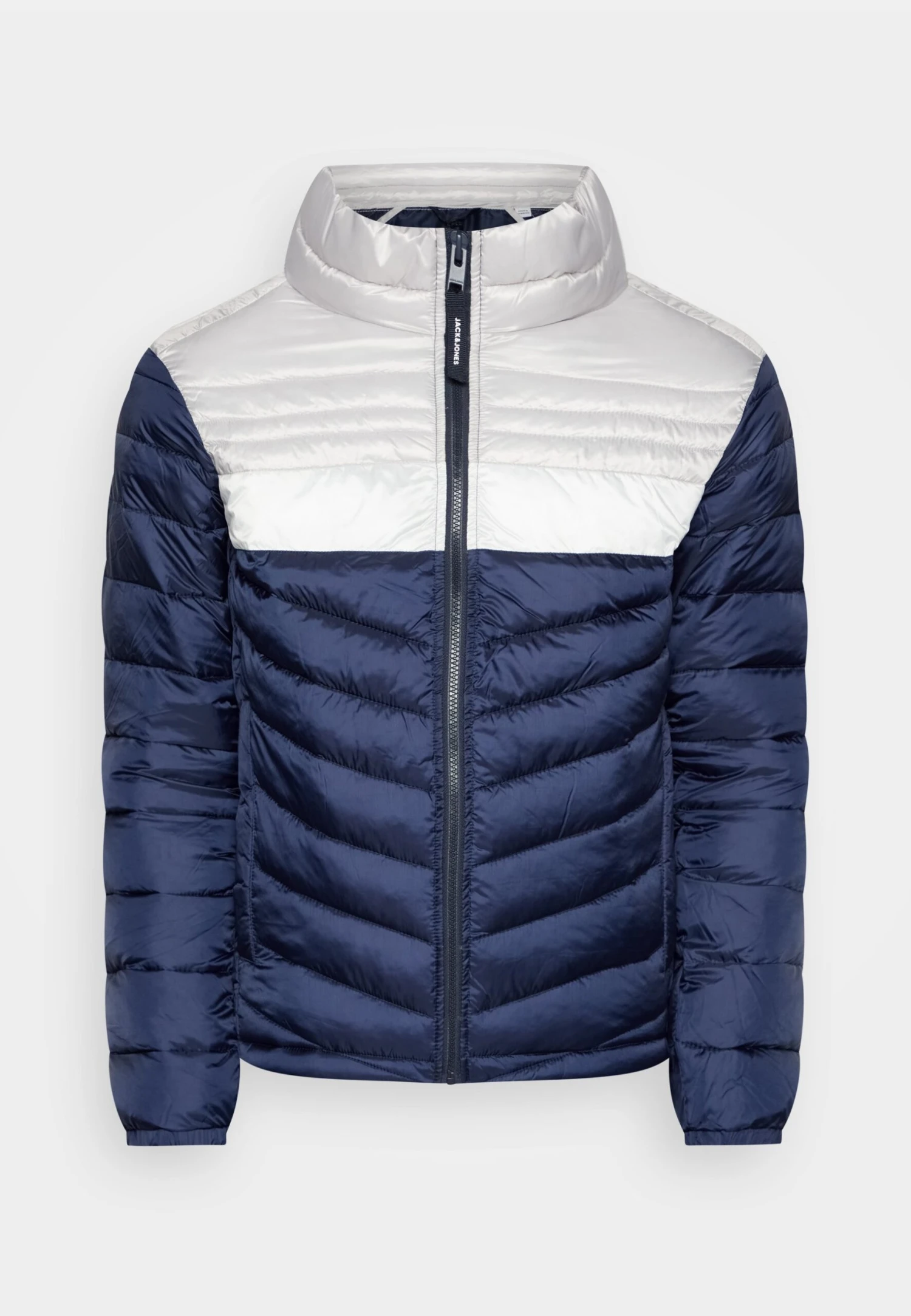 Jack & Jones Jjehero Puffer Collar - Light Jacket - Navy Blazer/Glacier Gray 5 Jack & Jones Jjehero Puffer Collar - Light Jacket - Navy Blazer/Glacier Gray - Image 5