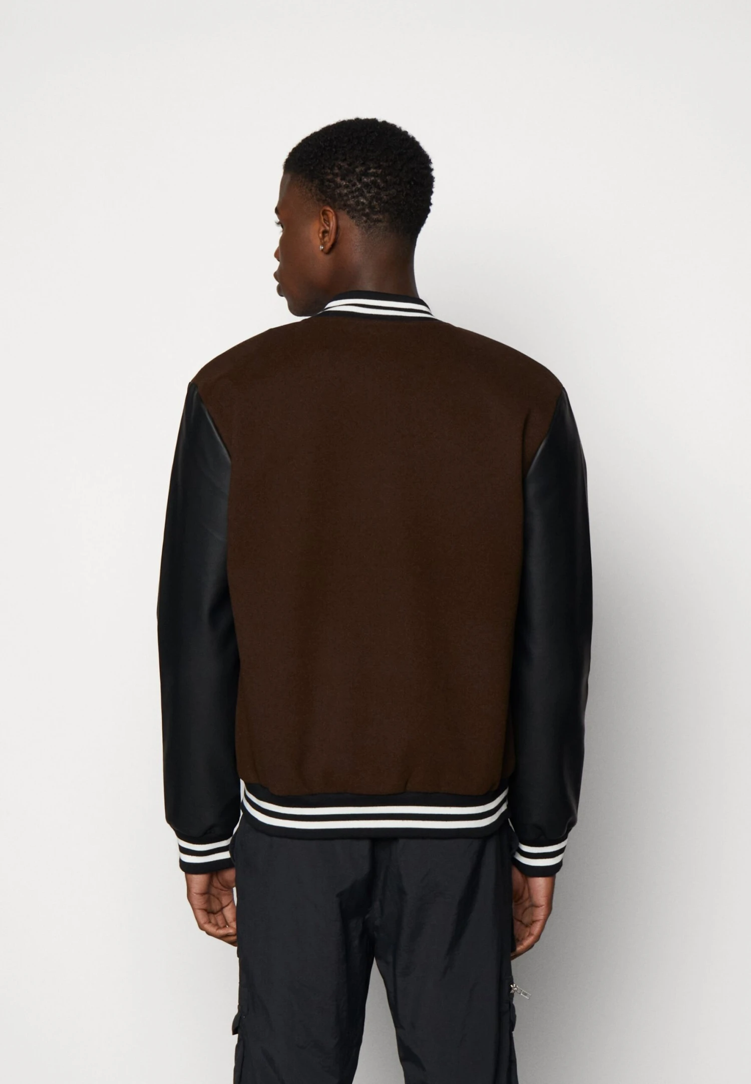 BRAVE SOUL Edanbrown - Bomber Jacket - Brown/Black 3 BRAVE SOUL Edanbrown - Bomber Jacket - Brown/Black - Image 3