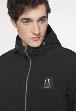 Armani Exchange Blouson - Summer Jacket - Black -Modern Classic Shoes Store fad47f50f8fd4cb6abe0e588cf6fcdbc