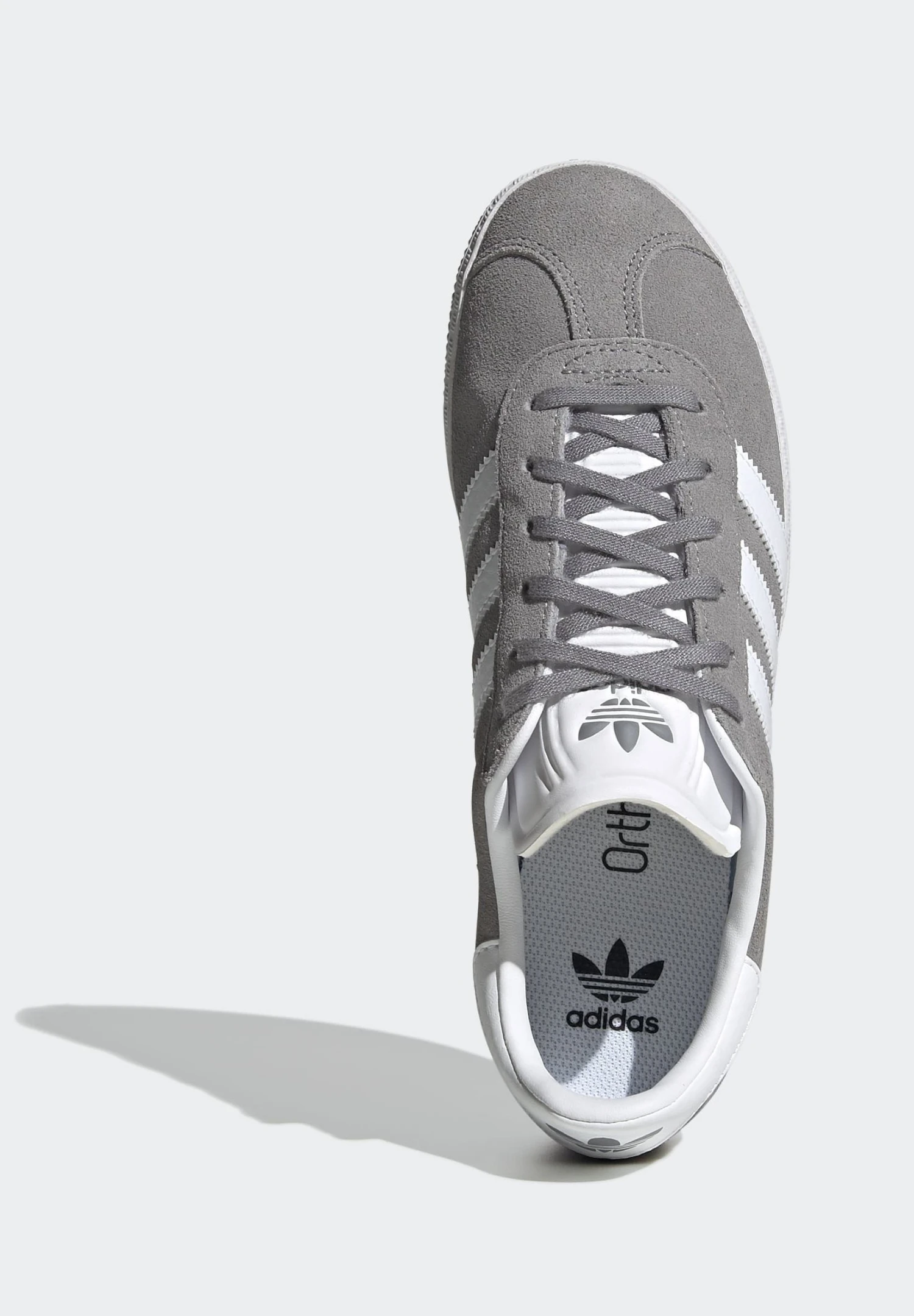 Adidas Originals Gazelle Shoes - Trainers - Grey 4 Adidas Originals Gazelle Shoes - Trainers - Grey - Image 4