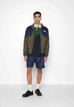 The North Face Jacket - Windbreaker - New Taupe Green/Summit Navy/Black -Modern Classic Shoes Store fbaa86c0eb934a1498a90aa66f41ba97