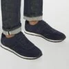 Dune London TREYSON LACE-UP RUNNER - Trainers - Navy