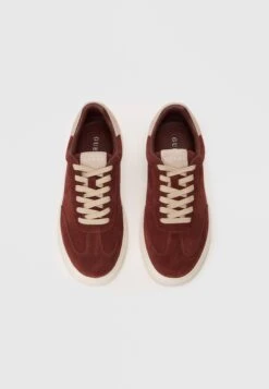 Guess PLAZA - Trainers - Brown Grey -Modern Classic Shoes Store fc589dfcec1f47778c2142e4d820aa16