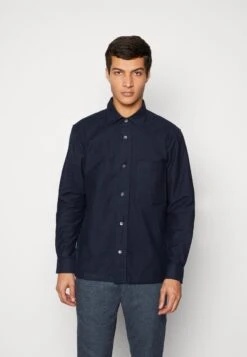 Mads Nørgaard Moleskin Malte Overshirt - Summer Jacket - Sky Captain