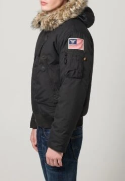 Alpha Industries Winter Jacket - Black 10 Alpha Industries Winter Jacket - Black -Modern Classic Shoes Store fce3cd7863fb4f7b8a4dbafdb6e376c3