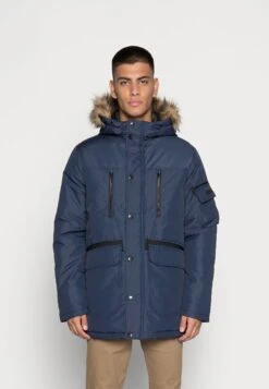 Jack & Jones Jjeglobe - Winter Jacket - Navy Blazer