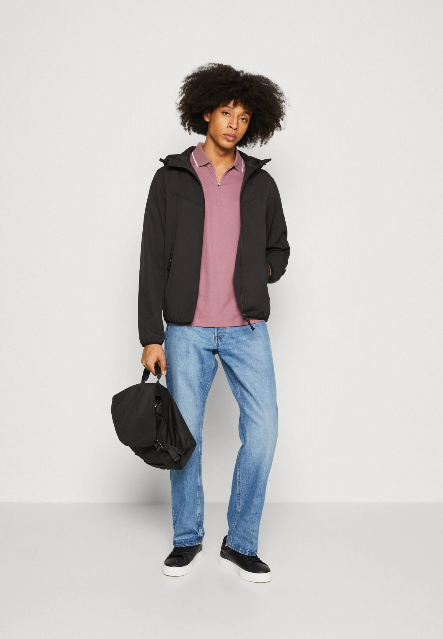 Pier One Waterproof Jacket - Black 2 Pier One Waterproof Jacket - Black - Image 2