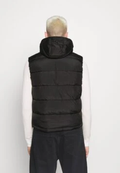 Alpha Industries Hooded Puffer Vest - Waistcoat - Black -Modern Classic Shoes Store fdca0fe64a2c4e25a6c40a27d875f504