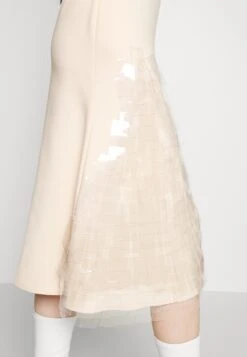 A.W.A.K.E. Mode Fitted Tank Dress - Cocktail Dress / Party Dress - Beige 13 A.W.A.K.E. Mode Fitted Tank Dress - Cocktail Dress / Party Dress - Beige -Modern Classic Shoes Store fe91519726424dfca22a3957df146b13