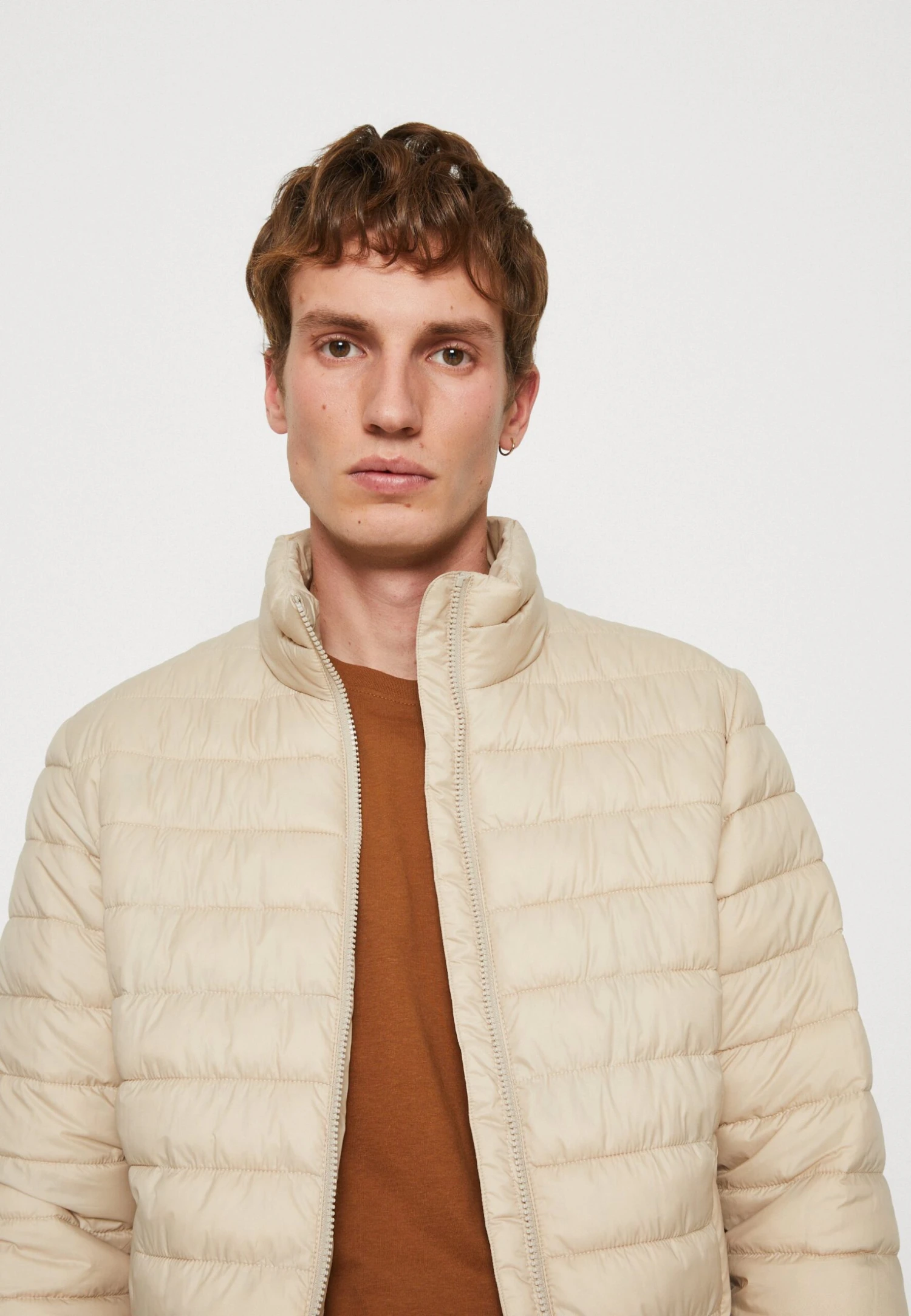 Selected Homme Padded Jacket- Light Jacket - Pure Cashmere 4 Selected Homme Padded Jacket- Light Jacket - Pure Cashmere - Image 4