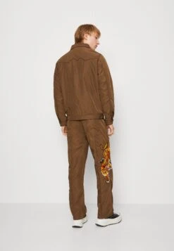 MARKET Eater Flight Garage Jacket Unisex - Summer Jacket - Brown -Modern Classic Shoes Store ff0917cfa6744a82a692730379e07423