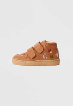 WOODLAND UNISEX - High-top Trainers - Cognac