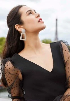 ONLY Onlpatsy V Neck Dress - Day Dress - Black